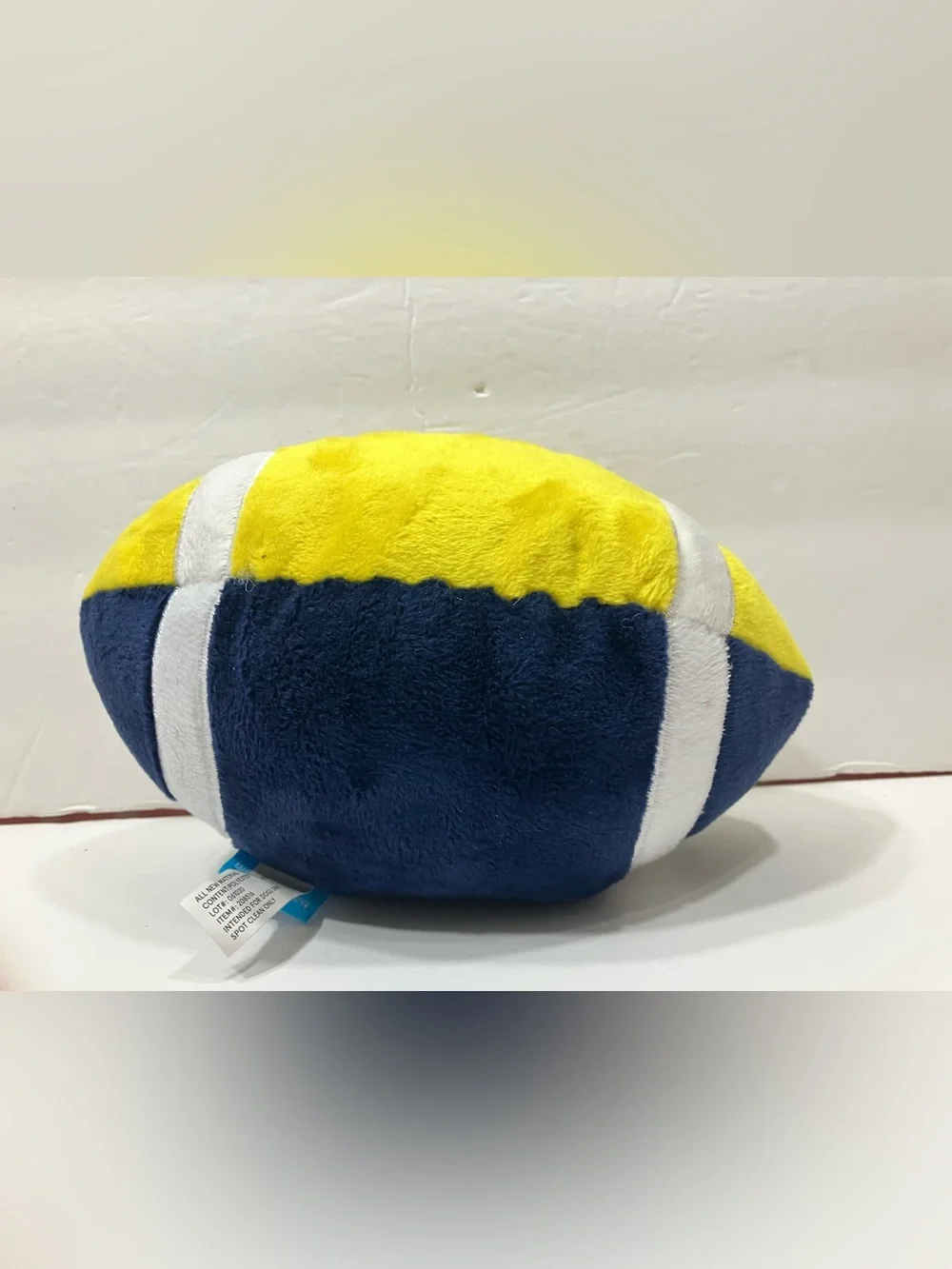 BARK Michigan Wolverines Fetchin' Football Dog Toy